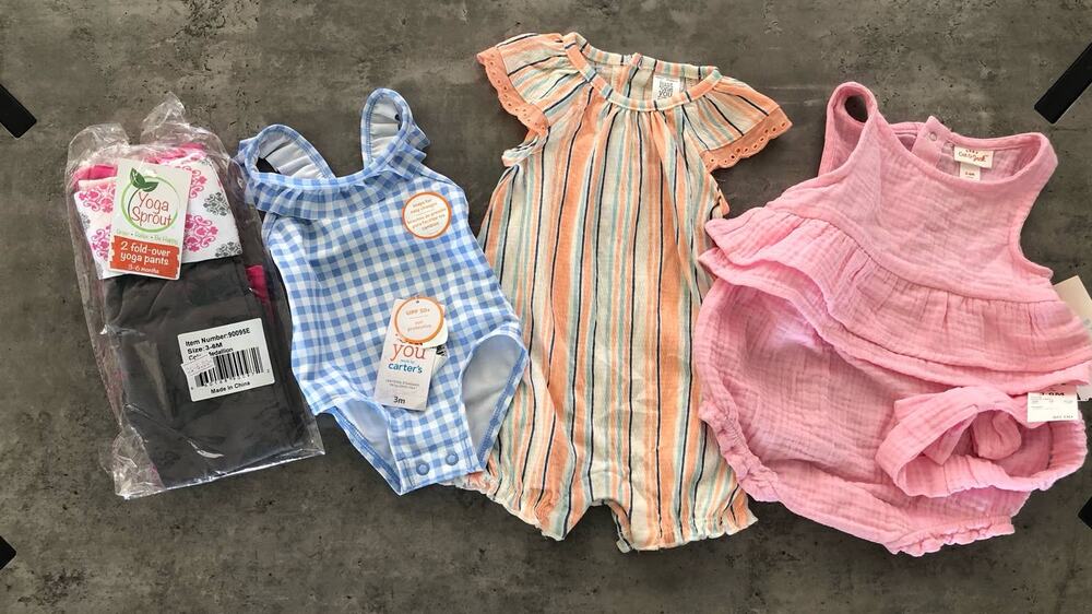 Mixed Baby Girls Bundle - 3-6M